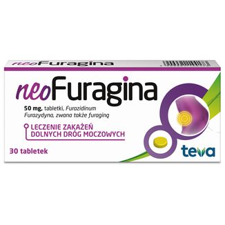 NeoFuragina 50 mg, 30 tabletek - zdjęcie produktu