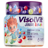 VisolVit Junior, żelki, smak owocowy, 50 sztuk KRÓTKA DATA - miniaturka zdjęcia produktu