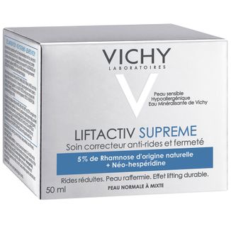 Vichy Liftactiv Supreme, przeciwzmarszczkowy krem na dzień, skóra normalna i mieszana, 50 ml - zdjęcie produktu