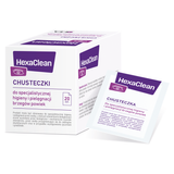 HexaClean, chusteczki do specjalistycznej higieny i pielęgnacji brzegów powiek, 20 sztuk - miniaturka zdjęcia produktu