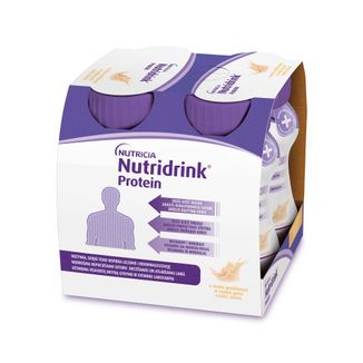 Nutridrink Protein, preparat odżywczy, smak waniliowy, 4 x 125 ml - zdjęcie produktu