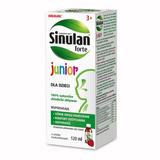 Sinulan Forte Junior, płyn doustny dla dzieci od 3 lat, 120 ml - 2 Sinulan Forte Junior, płyn doustny dla dzieci od 3 lat, 120 ml - 2 - zdjęcie produktu