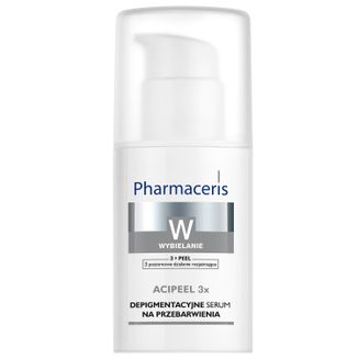 Pharmaceris W Acipeel 3x, depigmentacyjne serum na przebarwienia, 30 ml - zdjęcie produktu