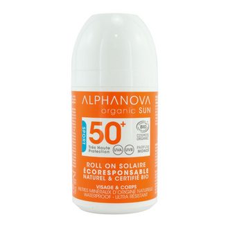 Alphanova Sun Extreme Sport Bio, krem przeciwsłoneczny, hipoalergiczny, roll-on, SPF 50+, 50 g - zdjęcie produktu