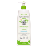 Alphanova Bebe, dermo-żel do mycia ciała i włosów, naturalny, z pompką, 500 ml - miniaturka zdjęcia produktu