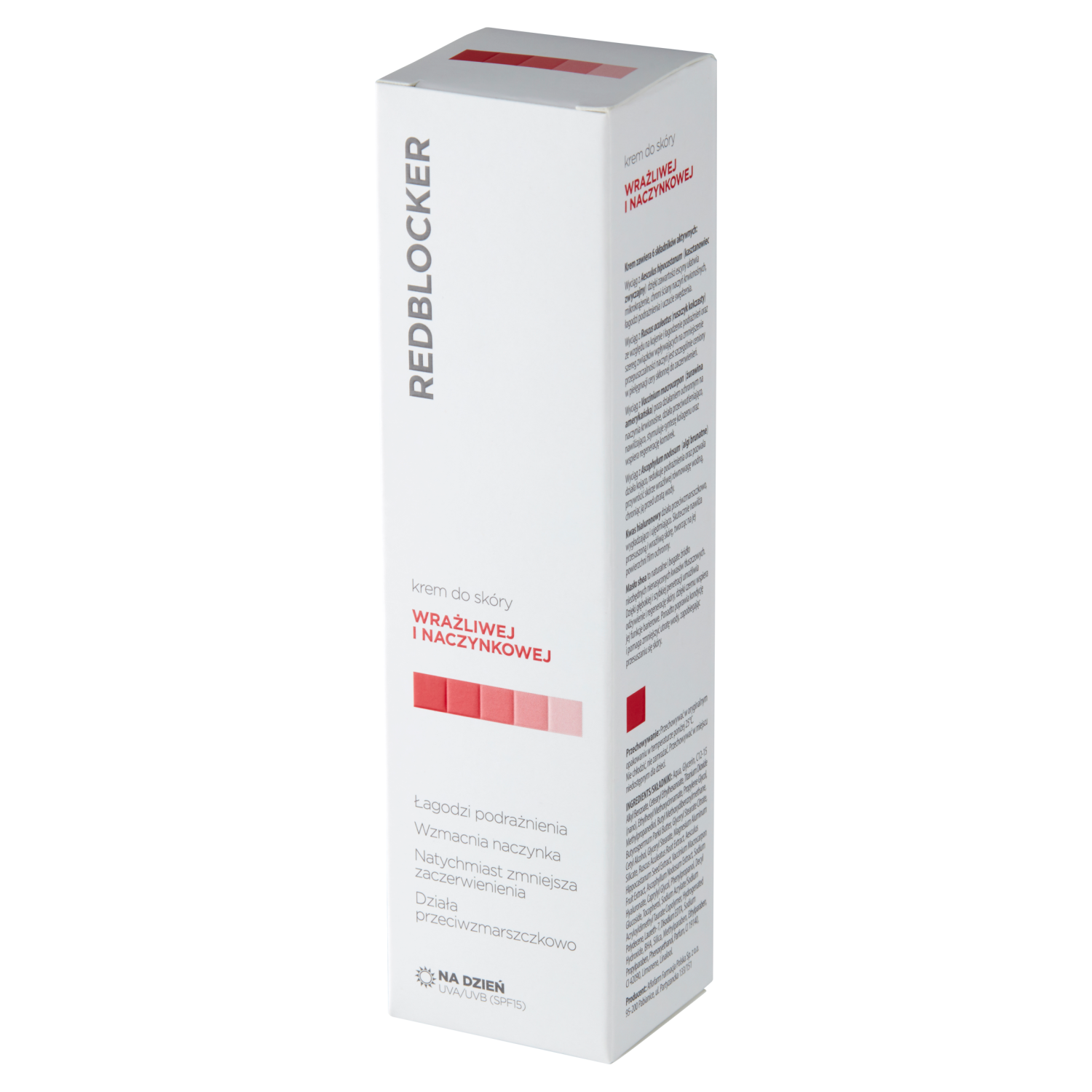 Redblocker Redblocker, Creme für Haut mit Couperose, 50 ml — Inhaltsstoffe und Bewertung
