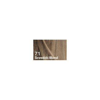 Biokap Nutricolor, farba koloryzująca do włosów, 7.1 szwedzki blond, 140 ml - 2 Biokap Nutricolor, farba koloryzująca do włosów, 7.1 szwedzki blond, 140 ml - 2 - zdjęcie produktu