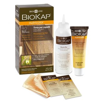 Biokap Nutricolor, farba koloryzująca do włosów, 9.0 bardzo jasny blond, 140 ml USZKODZONE OPAKOWANIE Biokap Nutricolor, farba koloryzująca do włosów, 9.0 bardzo jasny blond, 140 ml USZKODZONE OPAKOWANIE - zdjęcie produktu