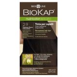 Biokap Nutricolor Delicato, farba koloryzująca do włosów, 2.9 ciemny czekoladowy kasztan, 140 ml - miniaturka zdjęcia produktu
