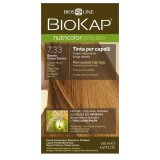Biokap Nutricolor Delicato, farba koloryzująca do włosów, 7.33 pozłacany blond, 140 ml - miniaturka zdjęcia produktu