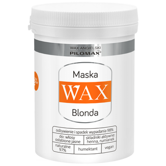 WAX Pilomax Natur Classic Blonda, maska regenerująca do włosów jasnych, 240 ml - zdjęcie produktu