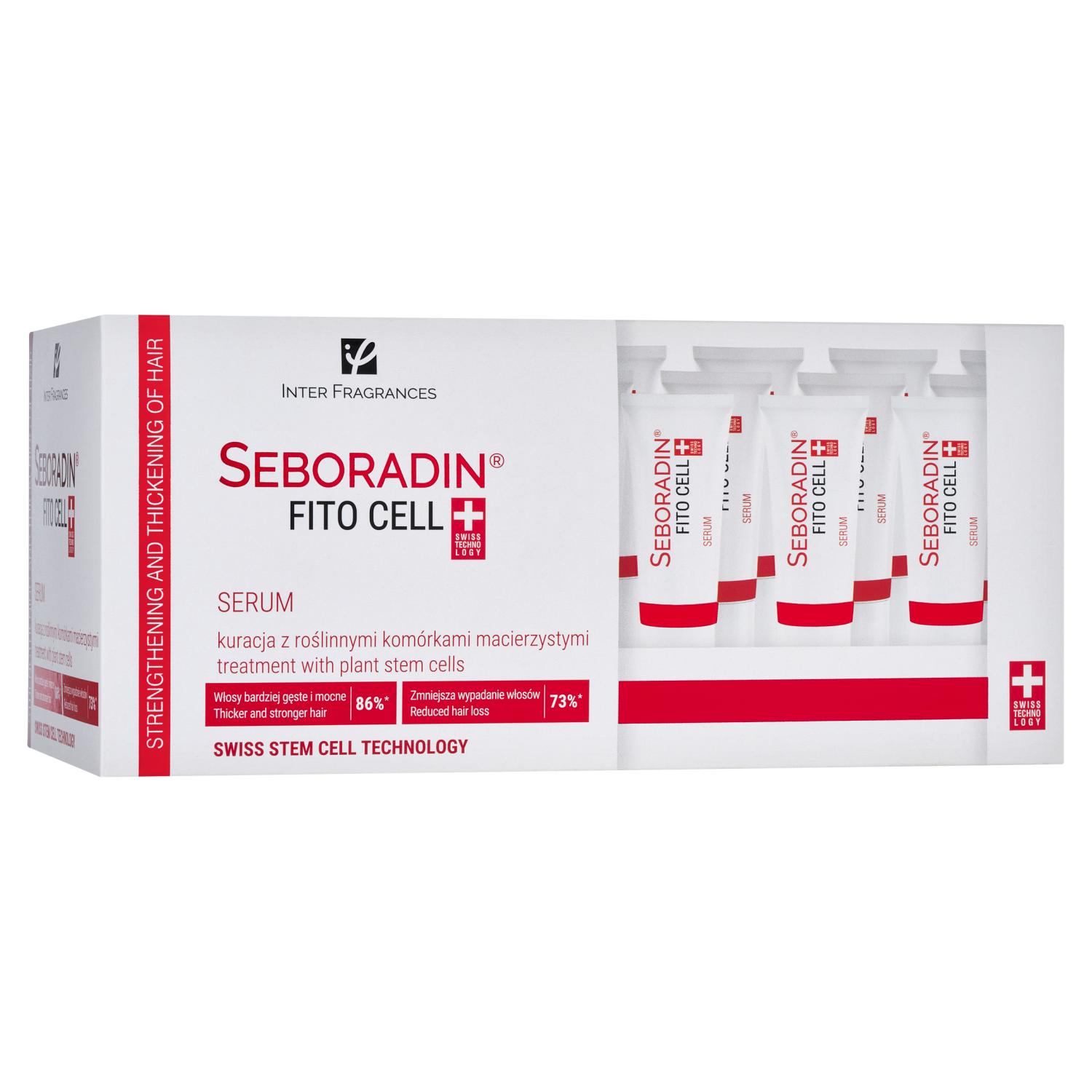 Seboradin Seboradin FitoCell, serum stymulujące odrost włosów, 6 g x 15 tubek