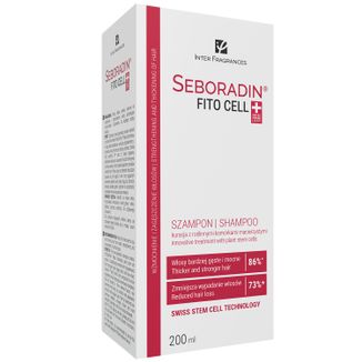 Seboradin FitoCell, wzmacniający szampon do włosów z roślinnymi komórkami macierzystymi, 200 ml - zdjęcie produktu