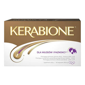 Kerabione, 60 kapsułek USZKODZONE OPAKOWANIE - zdjęcie produktu