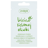 Ziaja Liście Zielonej Oliwki, maska kaolinowa z cynkiem, oczyszczająco-ściągająca, 7 ml - miniaturka zdjęcia produktu