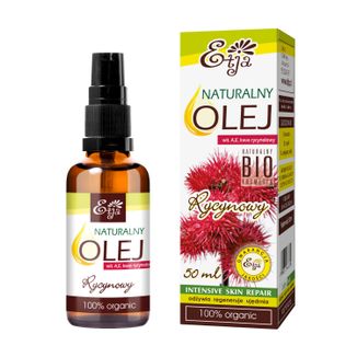Etja, naturalny olej rycynowy Bio, 50ml USZKODZONE OPAKOWANIE - zdjęcie produktu