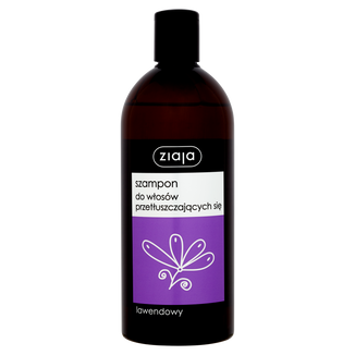 Ziaja, szampon do włosów przetłuszczających się, lawendowy, 500 ml - zdjęcie produktu
