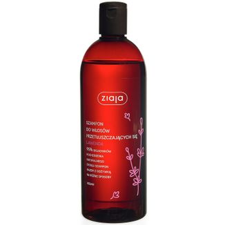 Ziaja, szampon do włosów przetłuszczających się, lawendowy, 500 ml Ziaja, szampon do włosów przetłuszczających się, lawendowy, 500 ml - zdjęcie produktu