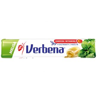Verbena Melisa, cukierki ziołowe z witaminą C, 32 g - zdjęcie produktu