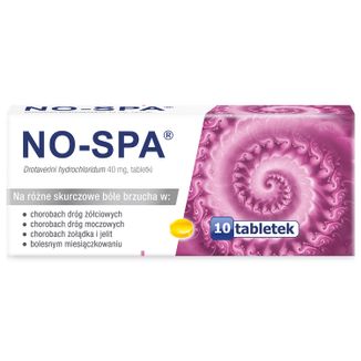 No-Spa 40 mg, 10 tabletek - zdjęcie produktu