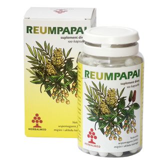 Herbalmed Reumpapai, 100 kapsułek USZKODZONE OPAKOWANIE - zdjęcie produktu