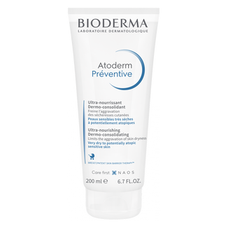 Bioderma Atoderm Preventive, krem odżywczy wzmacniający skórę dla dzieci i niemowląt, skóra atopowa, 200 ml KRÓTKA DATA - zdjęcie produktu