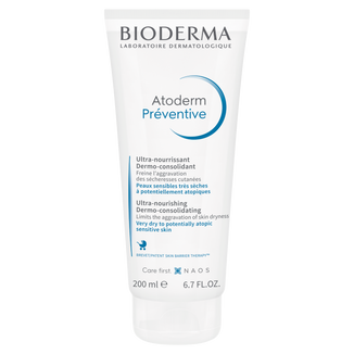 Bioderma Atoderm Preventive, krem odżywczy wzmacniający skórę dla dzieci i niemowląt, skóra atopowa, 200 ml - zdjęcie produktu