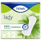Tena Lady, wkłady anatomiczne, Normal, 12 sztuk - miniaturka zdjęcia produktu