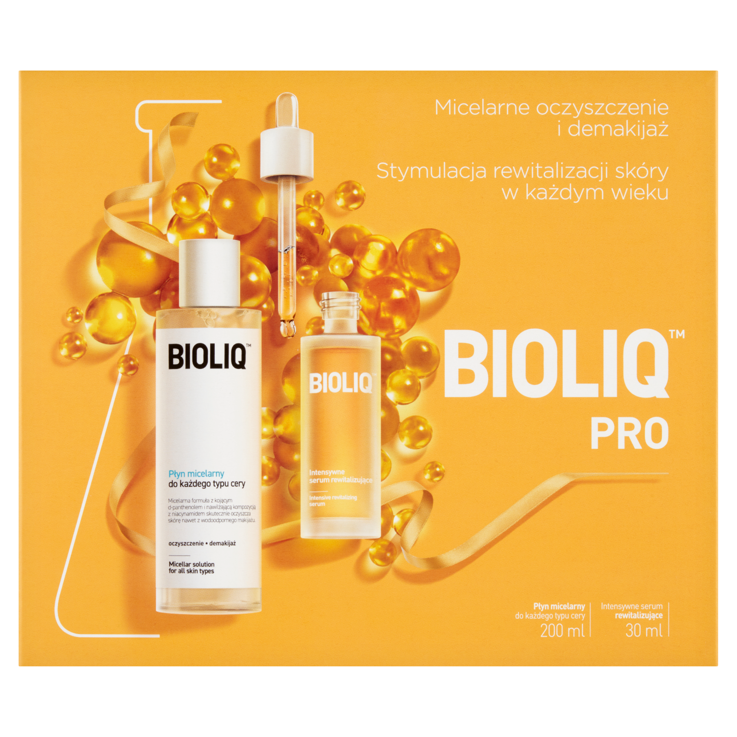 Bioliq Set Bioliq Pro, intensiv serum revitalisierend, 30 ml + Mizellenwasser, 200 ml — Inhaltsstoffe und Bewertung