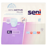 Seni Active Plus, majtki chłonne, Extra Large, 120-160 cm, 10 sztuk - miniaturka zdjęcia produktu