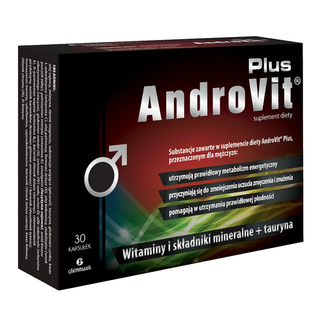 AndroVit Plus, 30 kapsułek - zdjęcie produktu