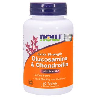 Now Foods Glucosamine & Chondroitin, glukozamina i chondroityna, 60 tabletek - miniaturka  zdjęcia produktu
