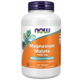 Now Foods Magnesium Malate 1000 mg, jabłczan magnezu, 180 tabletek - miniaturka zdjęcia produktu