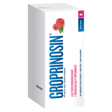 Groprinosin 250 mg/ 5ml, syrop dla dzieci powyżej 1 roku i dorosłych, smak malinowy, 150 ml - miniaturka zdjęcia produktu