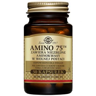 Solgar Amino 75, 30 kapsułek - zdjęcie produktu