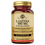 Solgar L-Lizyna w wolnej postaci, 50 kapsułek - miniaturka zdjęcia produktu