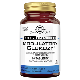 Solgar Modulatory glukozy, 60 tabletek - zdjęcie produktu