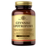 Solgar Czynniki Lipotropowe, 50 tabletek - miniaturka zdjęcia produktu