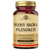 Solgar Włosy, Skóra, Paznokcie, 60 tabletek - miniaturka zdjęcia produktu