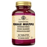 Solgar Female Multiple, 60 tabletek - miniaturka zdjęcia produktu