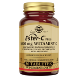 Solgar Ester C Plus 1000 mg Witaminy C, 30 tabletek - miniaturka zdjęcia produktu