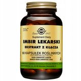 Solgar Imbir lekarski, 60 kapsułek - miniaturka zdjęcia produktu