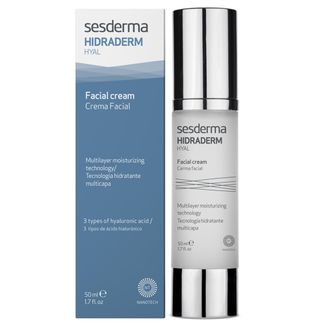 Sesderma Hidraderm Hyal, nawilżający krem do twarzy, 50 ml - zdjęcie produktu