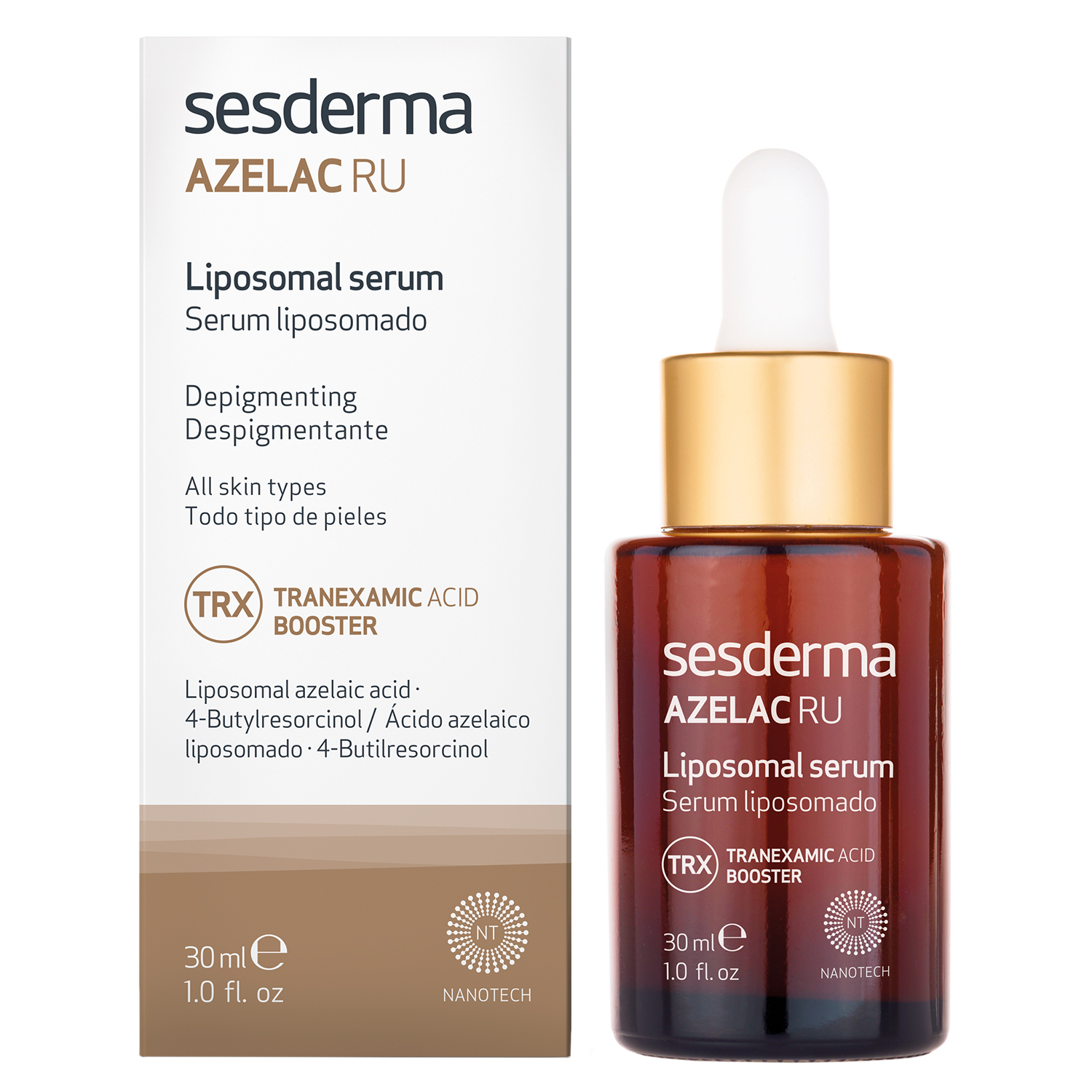 Nieznana Sesderma Azelac RU, liposomowe serum do twarzy, depigmentacyjne, 30 ml