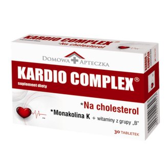 Kardio Complex, 30 tabletek Kardio Complex, 30 tabletek - zdjęcie produktu