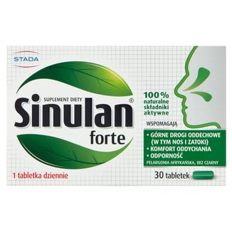 Sinulan Forte, 30 tabletek USZKODZONE OPAKOWANIE - zdjęcie produktu