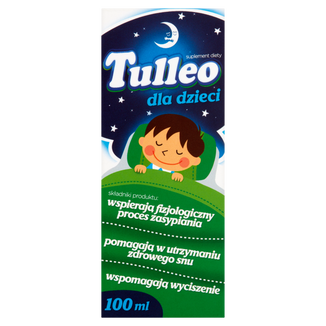 Tulleo dla dzieci, płyn, 100 ml USZKODZONE OPAKOWANIE - zdjęcie produktu