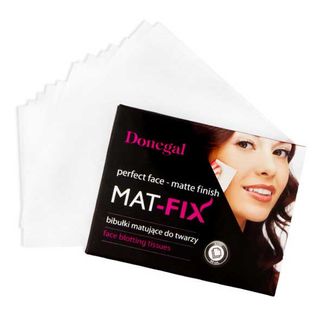 Donegal, bibułki matujące do twarzy Mat-fix, 50 sztuk - zdjęcie produktu