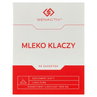 Genactiv Mleko Klaczy, proszek,1 g x 30 saszetek - zdjęcie produktu