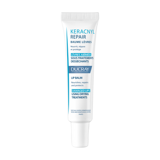 Ducray Keracnyl Repair, regenerujący balsam do ust, skóra sucha, 15 ml - zdjęcie produktu
